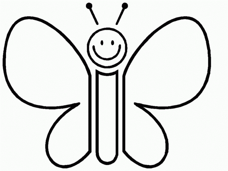 728x545 Ideas Butterfly Outline Coloring Page On Spectaxmas.download