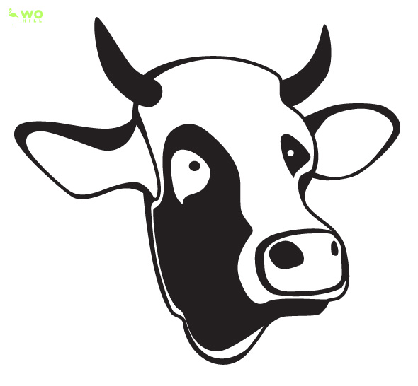 590x546 Cow Head Clip Art