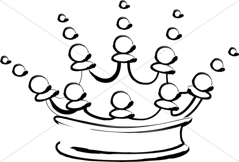 776x526 Outline Of Fancy Crown Crown Clipart
