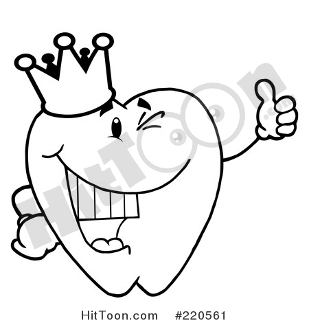 450x470 Tooth Character Clipart