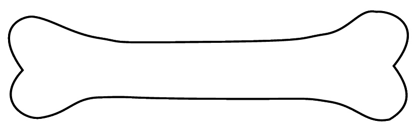 830x264 Dog Bone Clipart Jpg