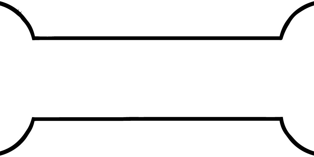 1024x512 Staggering Dog Bone Clipart Clipartion Com