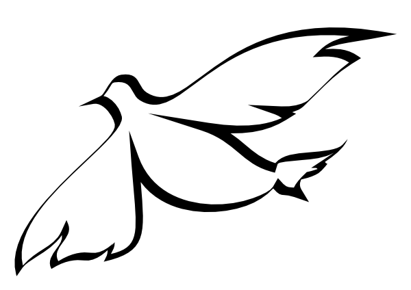 600x424 Free Clipart Dove
