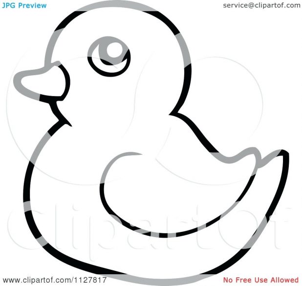 618x586 Coloring Pages Enchanting Outline Of Duck. Rubber Duck Clip Art
