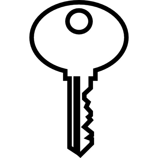 626x626 Oval Key Outline Icons Free Download