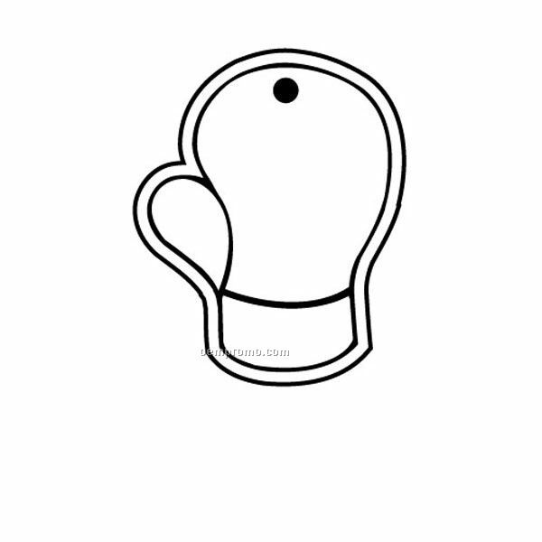 600x600 Stock Shape Collection Boxing Glove Outline Key Tag,china