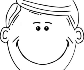 336x280 Man Face World Label Outline Clip Art Vector Clip Art Free Vector