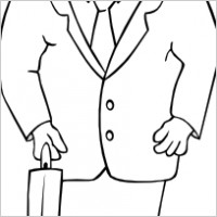 200x200 Person Outline Clipart Clipart Panda