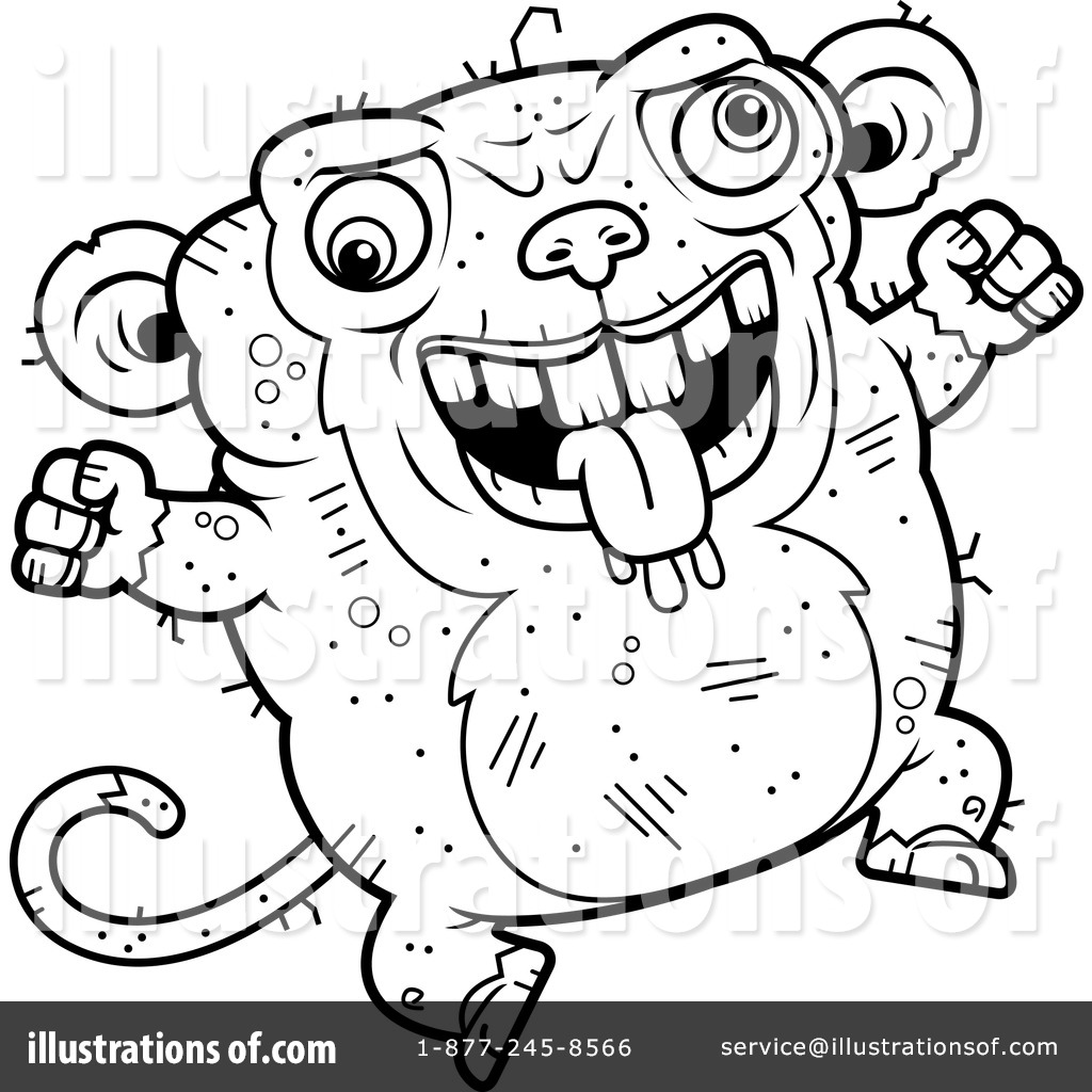 1024x1024 Ugly Monkey Clipart