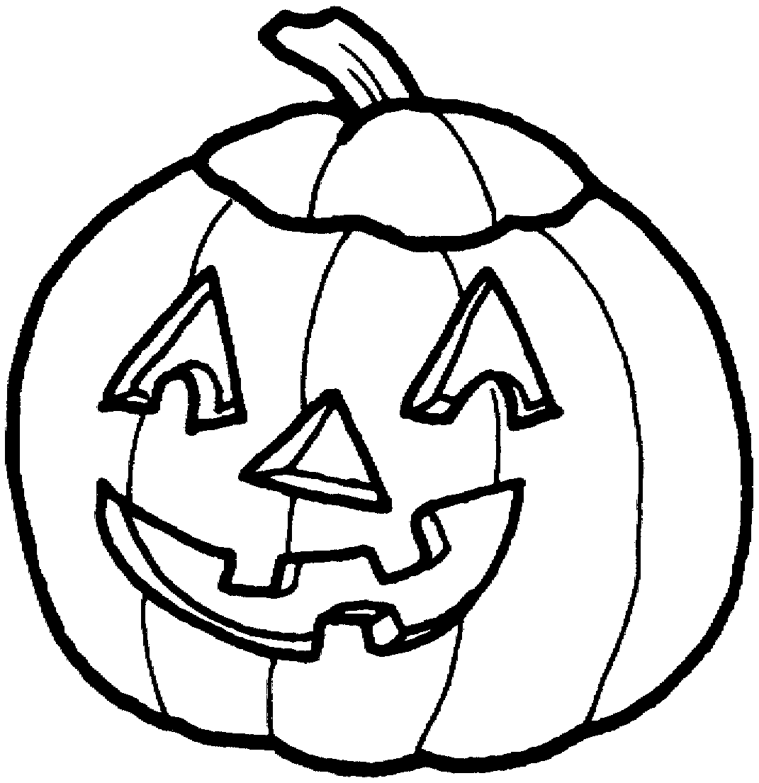 1071x1105 Halloween Pumpkin Clipart Outline