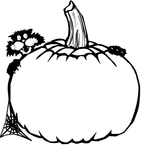 503x516 Pumpkin Clipart Blank