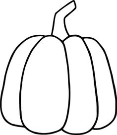 236x272 Pumpkin Outline