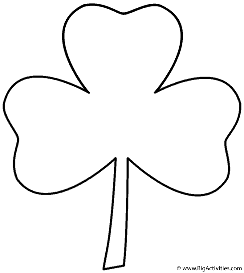 792x888 Three Leaf Clover