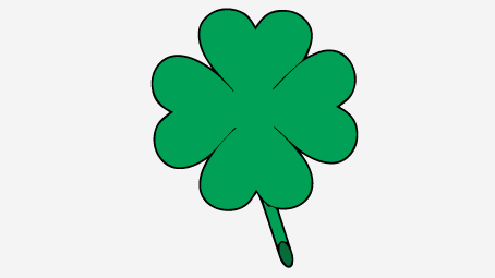 454x255 Top 20 Free Printable Four Leaf Clover Coloring Pages Online