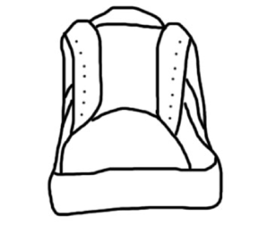 298x252 Converse Clipart Outline