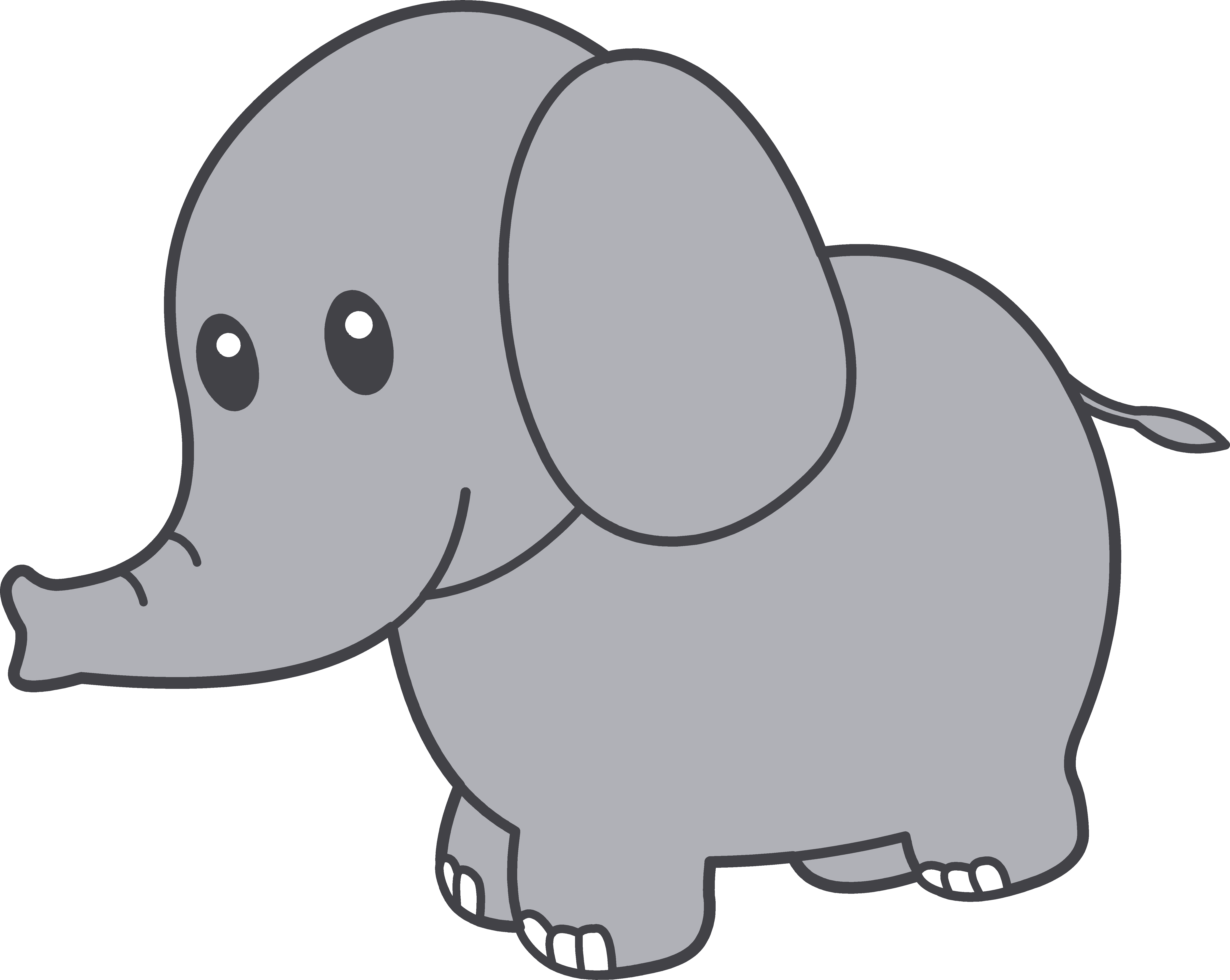 6062x4830 Elephant Animal Cliparts 205624