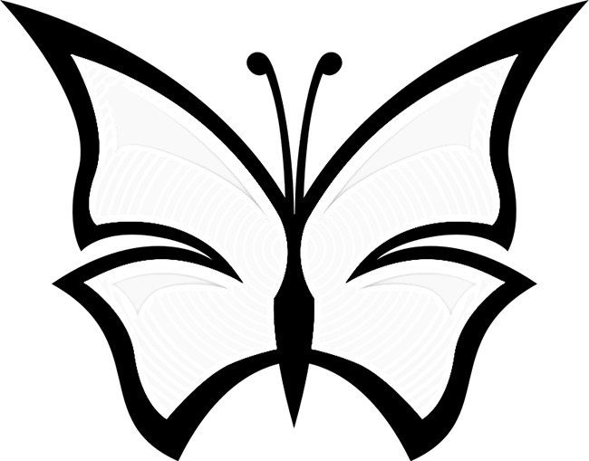 650x509 Butterfly Outline Butterfly Templates Printable Crafts