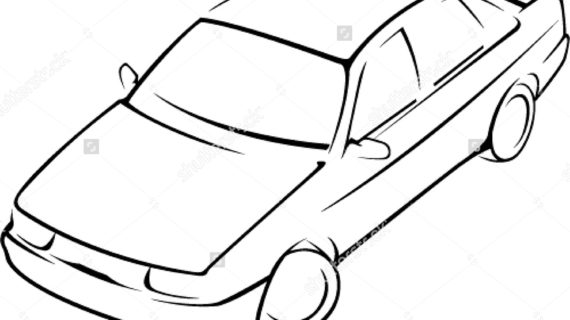 570x320 Outline Drawing Of Car Outline Drawing Car The Machine Shown