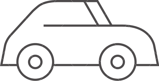 550x280 Outline Icon Electric Car