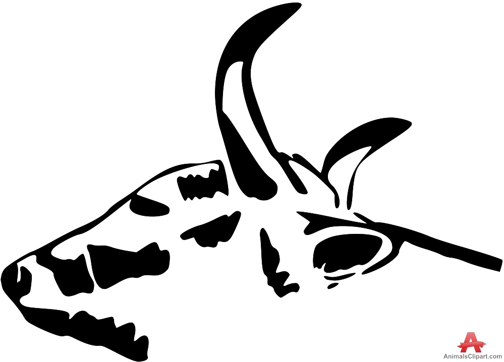 999x718 Cow Head Outline Logo Free Clipart Design Download