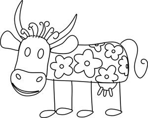 300x240 Cow Png Images, Icon, Cliparts