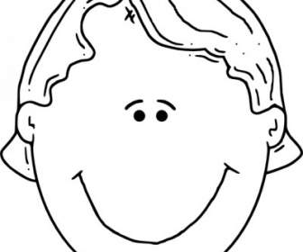 336x280 Human Face Outline Clip Art Vector Clip Art Free Vector Free Download