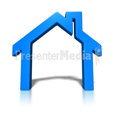 400x400 House Block Outline