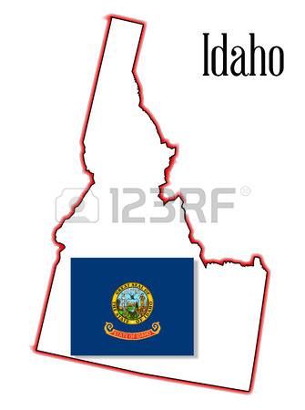 335x450 Outline Of The State Of Idaho Isolated Royalty Free Cliparts