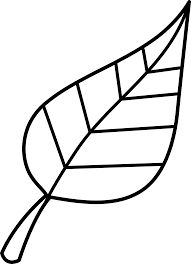 191x264 Black And White Leaf Outline Leaf Clip Art Black And White
