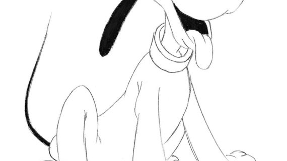 570x320 Mickey Mouse Outline Drawing Mickey Mouse Outline Drawing