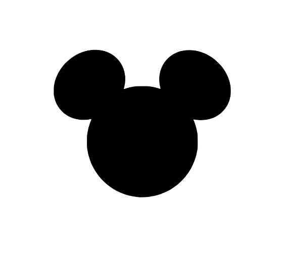 570x501 Mickey Mouse Head Silhouette Vector Svg And Png Digital