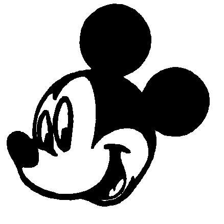 438x438 Best Photos Of Mickey Mouse Head Silhouette
