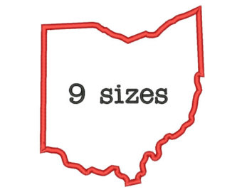 340x270 Ohio State Applique Etsy