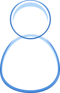 195x300 Person Outline 2 Clip Art