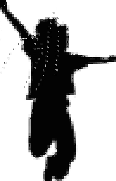 391x608 Dancer, Ballerina, Outline, Person, Being, Silhouette, Funky