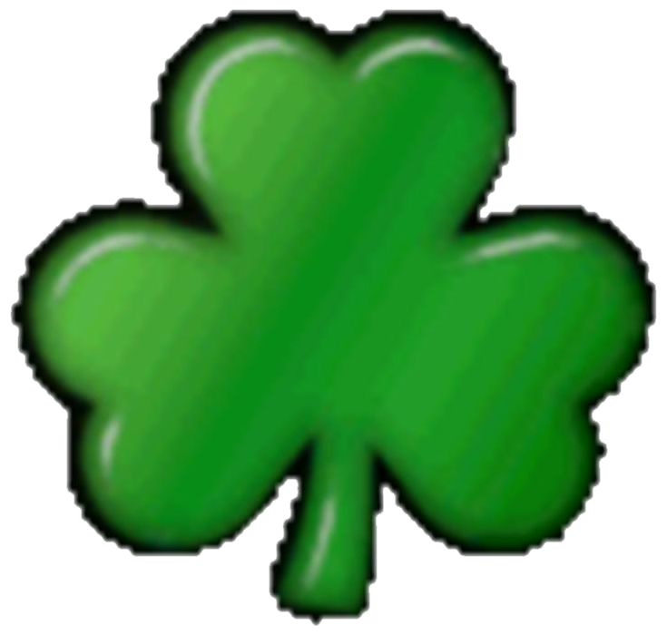 735x700 Shamrock Outline