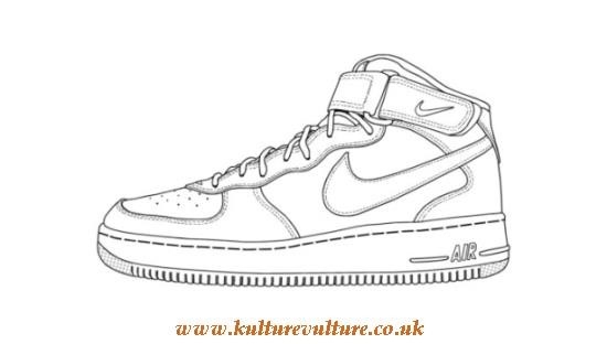 550x312 Nike Sneaker Outline Kulturevulture.co.uk