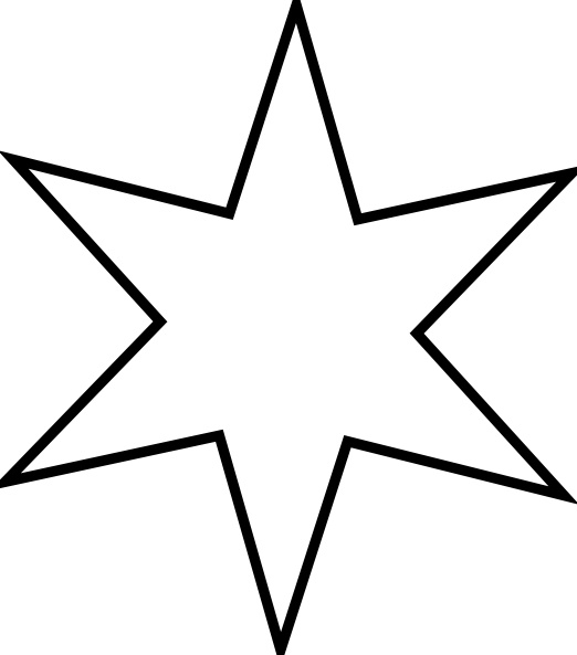 522x593 Outline Star Clip Art Free Vector In Open Office Drawing Svg