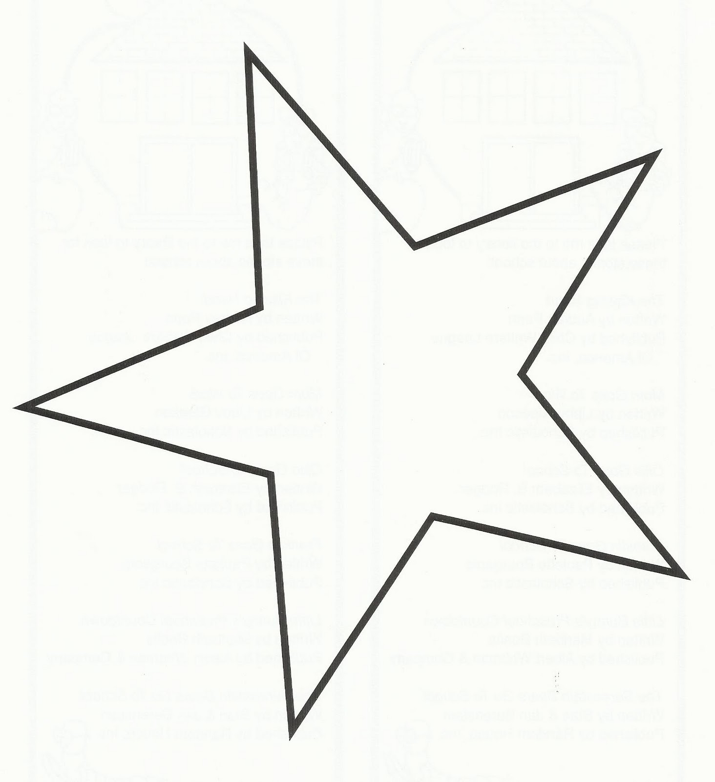 1464x1600 Best Star Outline