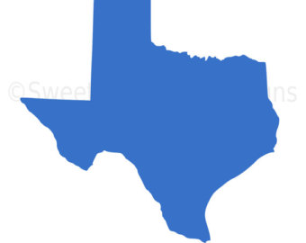340x270 Outline Of Texas Etsy