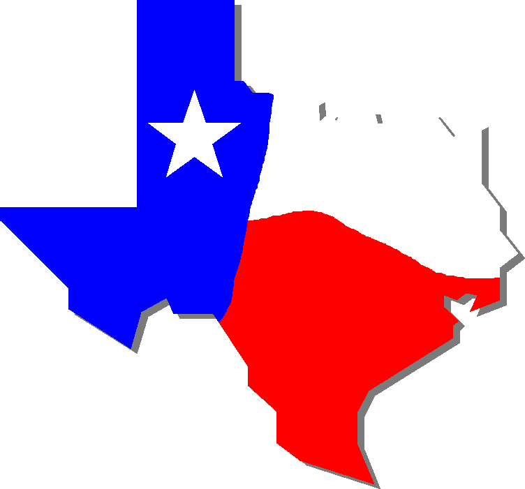 752x701 Texas Clip Art