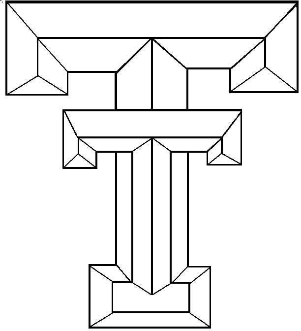 612x672 Texas Tech Coloring Pages