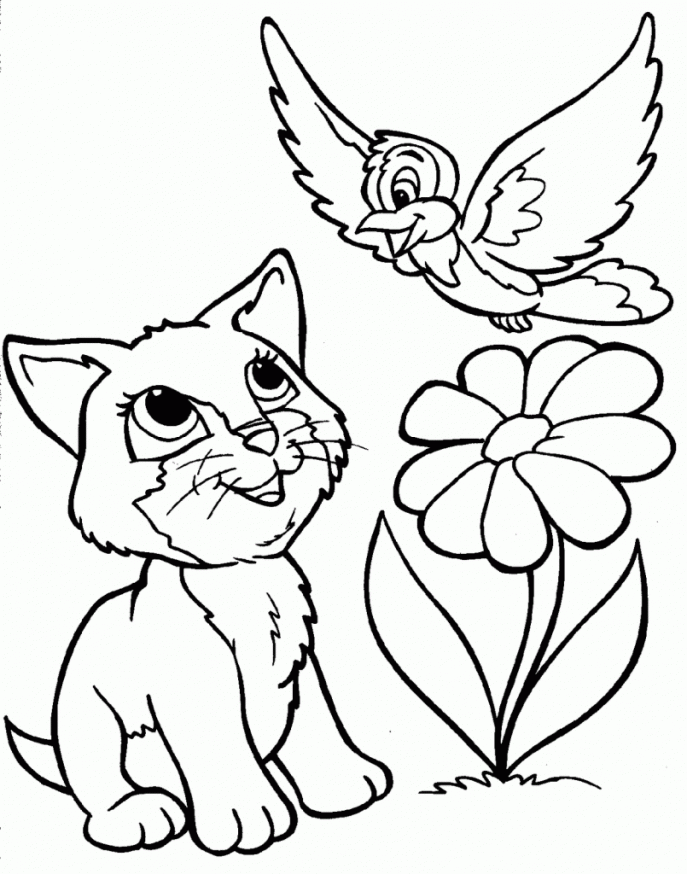 687x874 Coloring Coloring Outline Of Animals For Tremendous Colouring