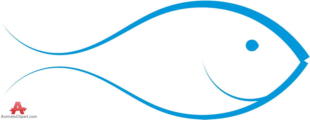 999x387 Fish Outlines For Children Free Download Clip Art