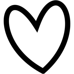 300x300 Love Clipart Outline