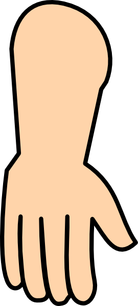 270x597 Hand Reaching Down Clipart