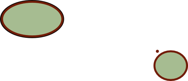 600x259 Brown Oval Frame Png, Svg Clip Art For Web