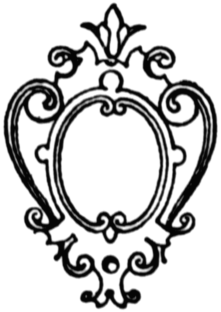 727x1024 Ornate Frame Clipart Etc