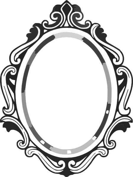 450x599 Gothic Frame Clipart