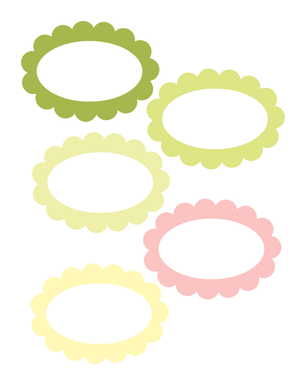 1024x1325 Limeade Oval Frames Free Download By Chocolate Rabbit